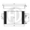 DIEDERICHS 8260501 Condenser, air conditioning